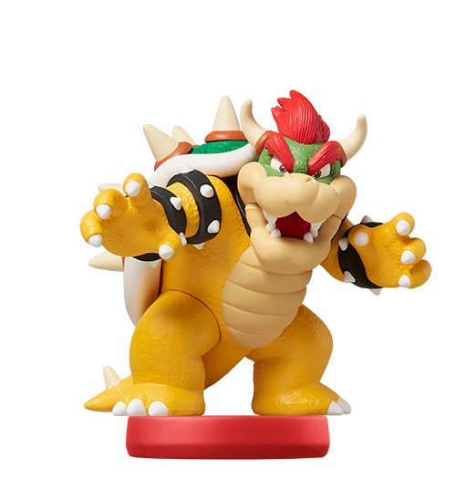Amiibo Bowser - Colección Super Mario - Wii U