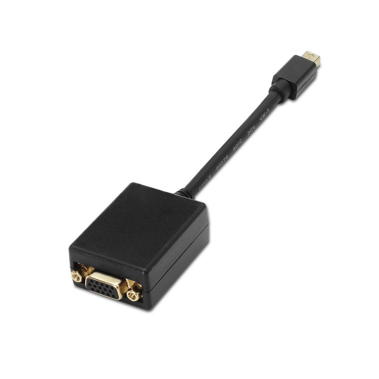 Aisens Conversor Mini Displayport A Svga - Mdp/M-Svga Hembra - 15cm - Negro
