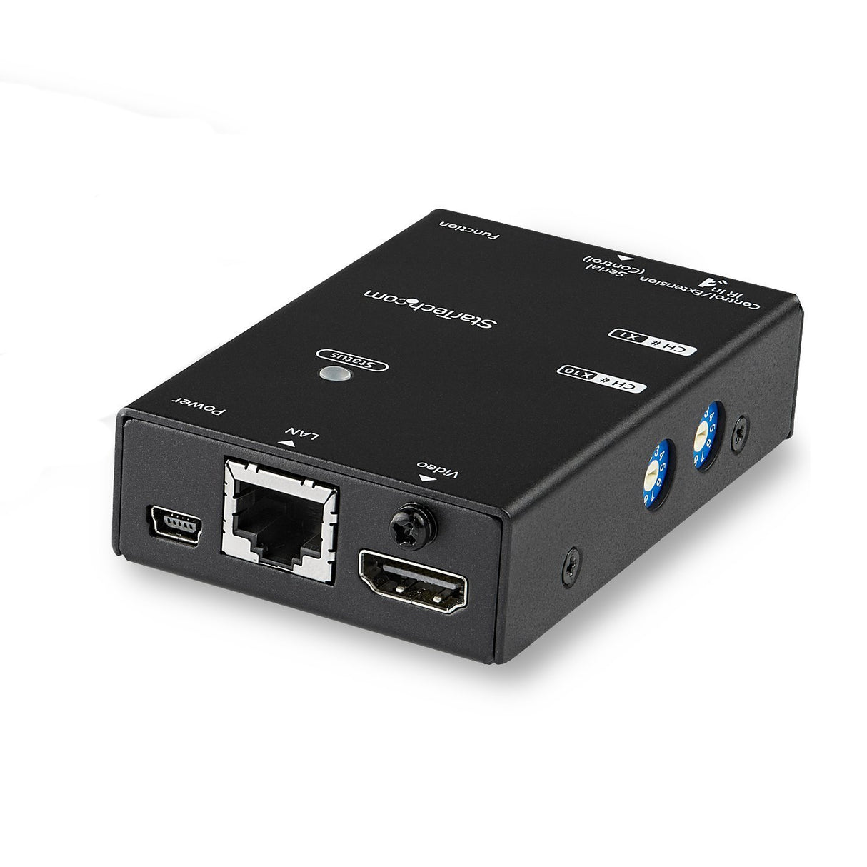 EAN 0065030879040 - StarTech.com ST12MHDLNHR extensor audio/video Receptor AV Negro imagen 2
