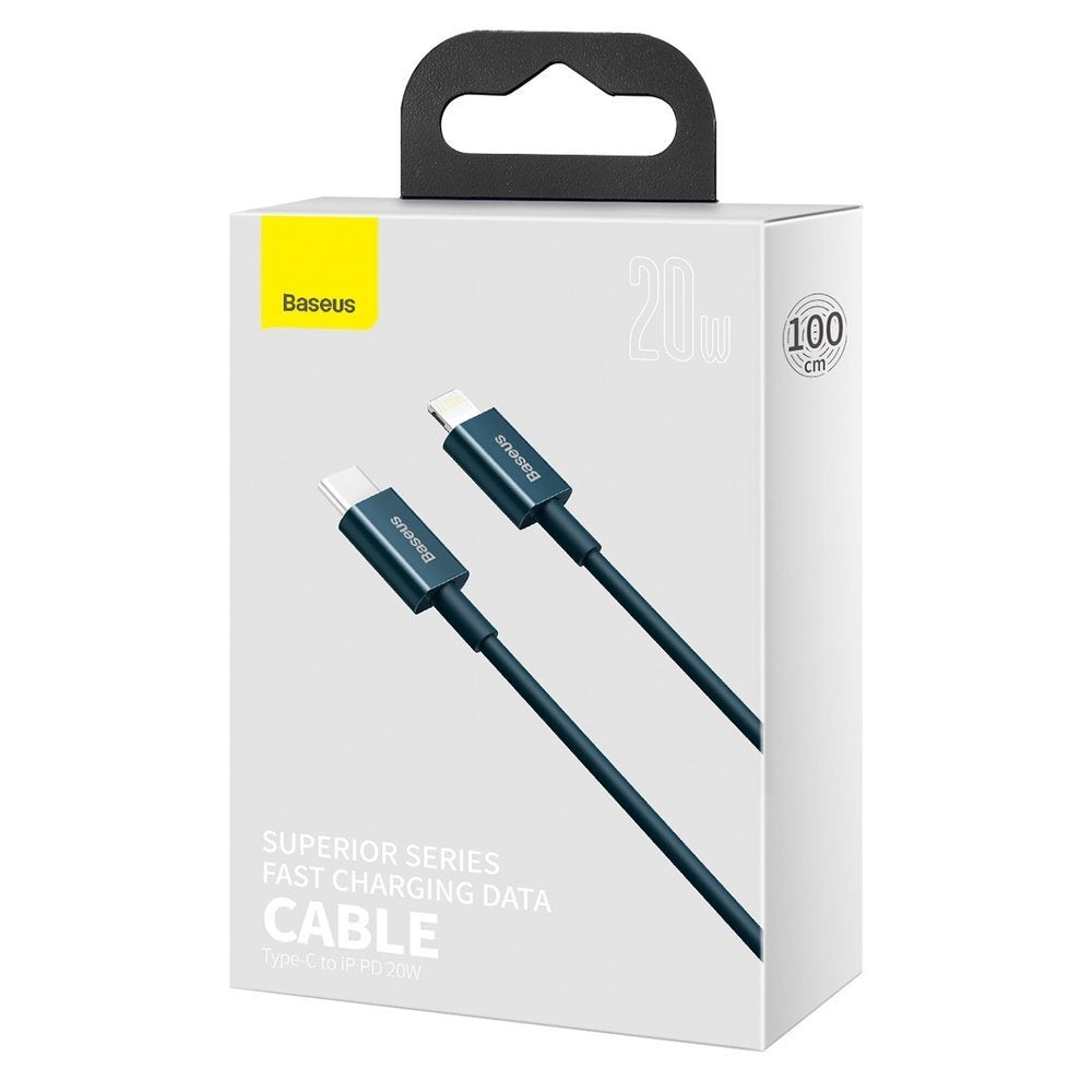 Baseus Catlys-A03 Cable De Conector Lightning 1 M Azul