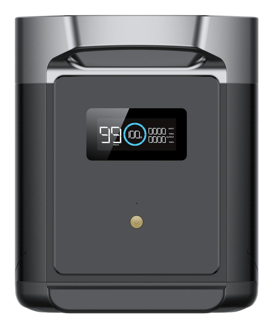 Batería Adicional Ecoflow Intelligent Para Delta 2 Max Negro/Gris, 2.048 Wh, Batería Lfp 604789