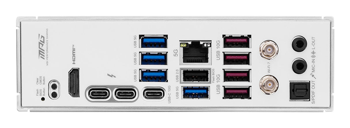 EAN 4711377260800 - MSI MPG Z890 EDGE TI WIFI placa base Intel Z890 LGA 1851 (Socket V1) ATX imagen 5