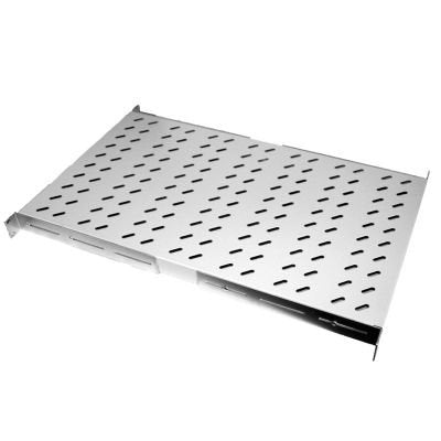 1u 19" Front, 1u 19" Rear Connected D=450mm Shelf