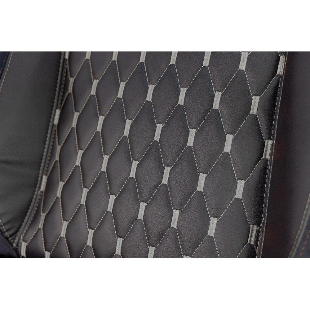 Talius Silla Mamut Gaming Negra/Gris 4d, Frog, Base Metal, Ruedas Nylon, Hasta 150kg