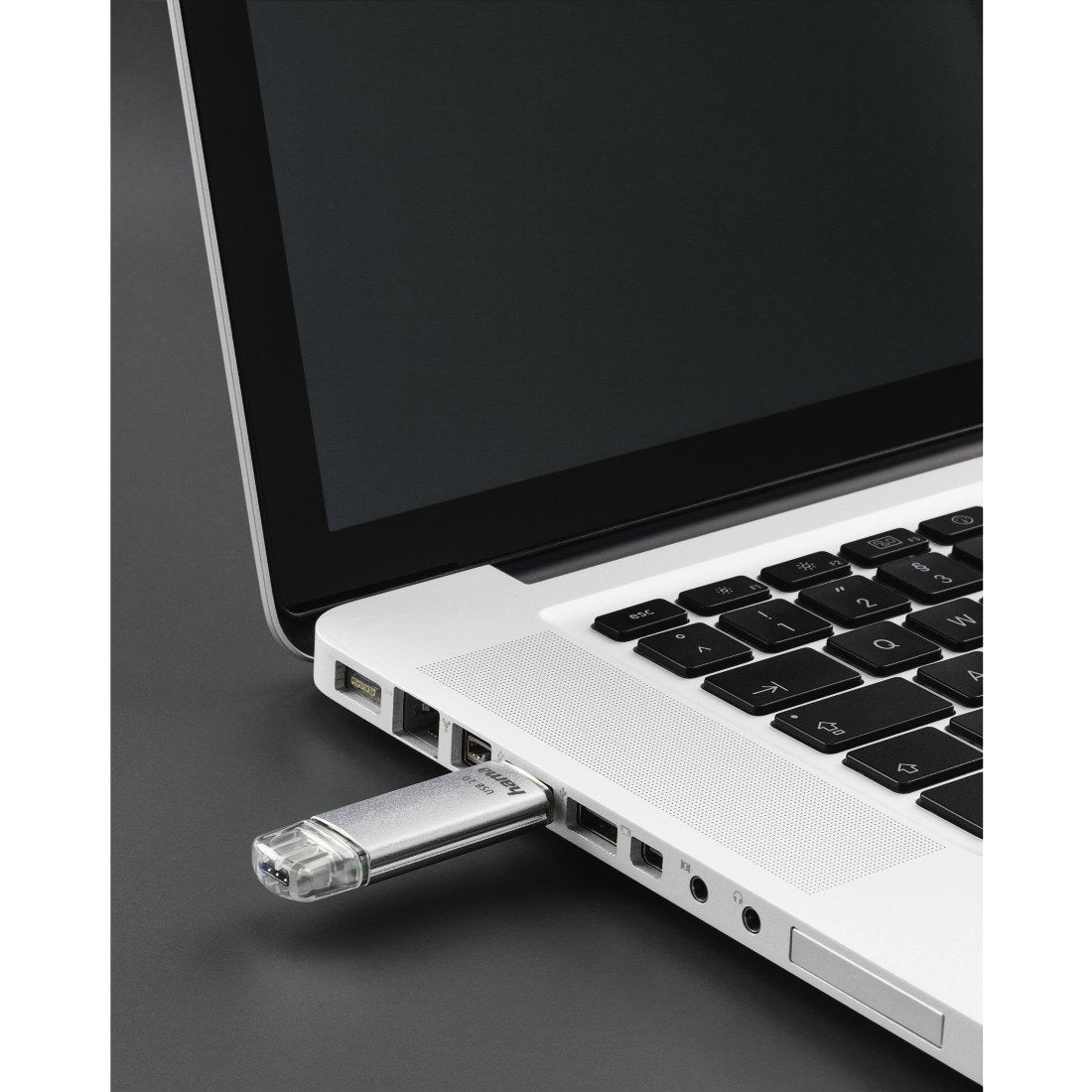 Hama Laeta Memoria Pendrive Usb 3.0 Con Tapa - 32gb De Capacidad - 40mb/S De Transferencia - Funcion Otg - Usb-C -