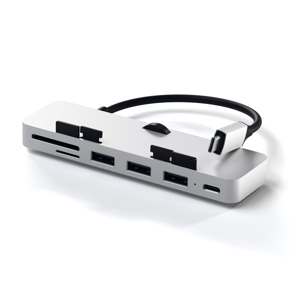 EAN 0879961007263 - Satechi ST-TCIMHS base para portátil y replicador de puertos USB 3.2 Gen 1 (3.1 Gen 1) Type-C Plata imagen 1