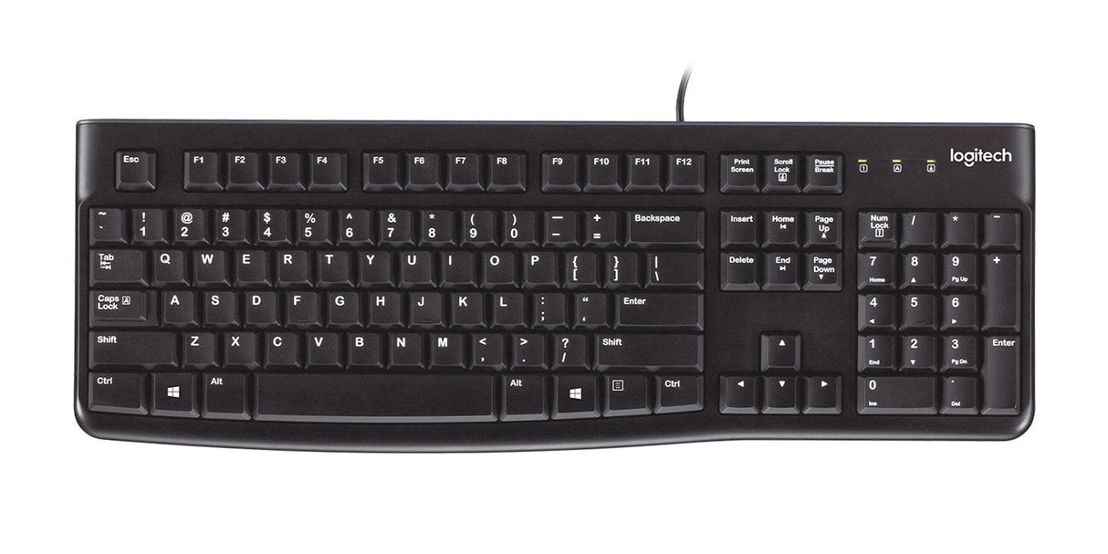 EAN 5099206021433 - Logitech Keyboard K120 for Business teclado Universal USB QWERTY Inglés Negro imagen 1
