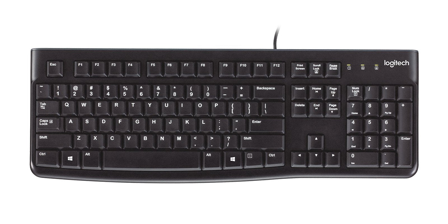 EAN 5099206021433 - Logitech Keyboard K120 for Business teclado Universal USB QWERTY Inglés Negro imagen 1