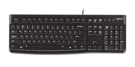 EAN 5099206021433 - Logitech Keyboard K120 for Business teclado Universal USB QWERTY Inglés Negro imagen 1