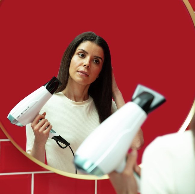 Secador + Plancha Shine Therapy