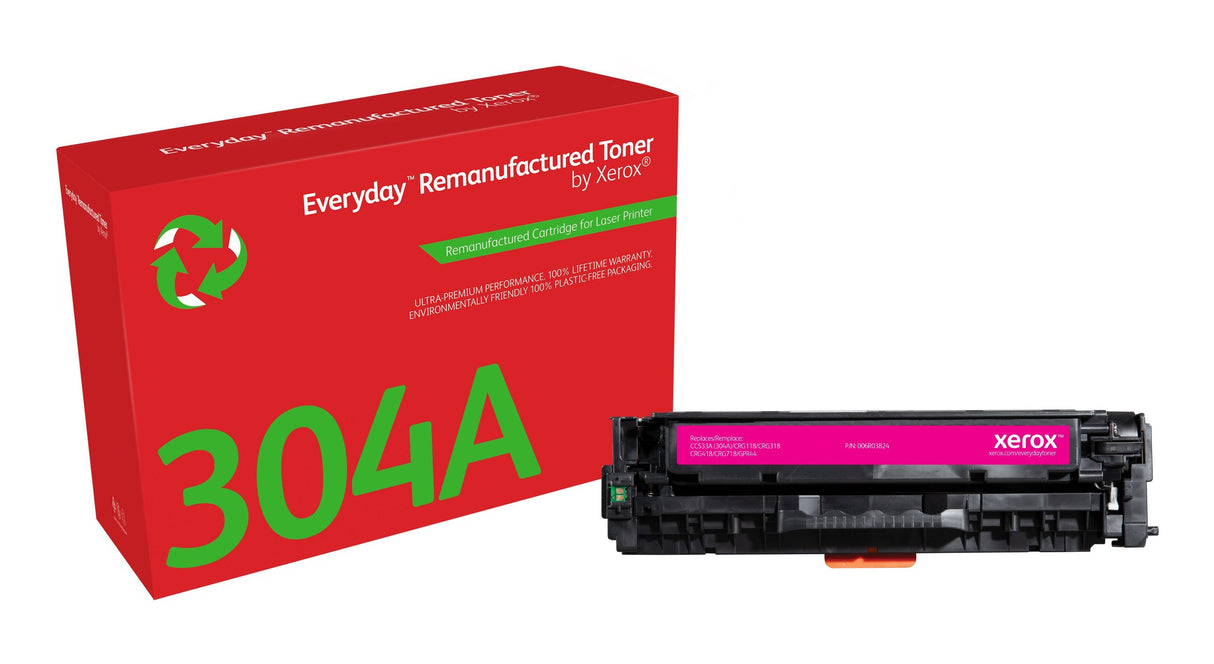 Magenta Toner Cartridge Like Hpsupl 304a For Color Laserjet Cp2025