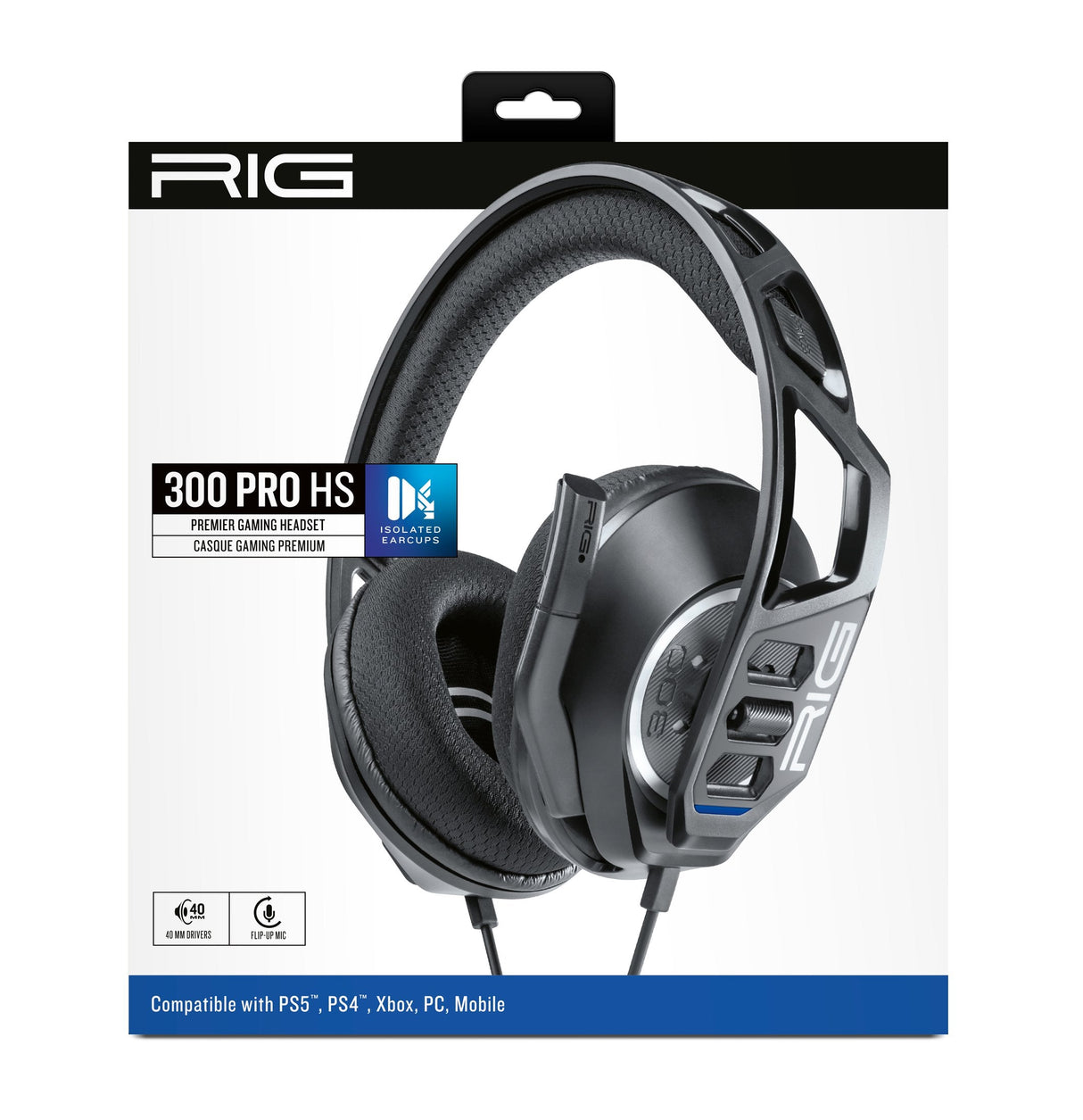 Auriculares Gaming Rig Serie 300pro Hs, Para Ps4 Ps5