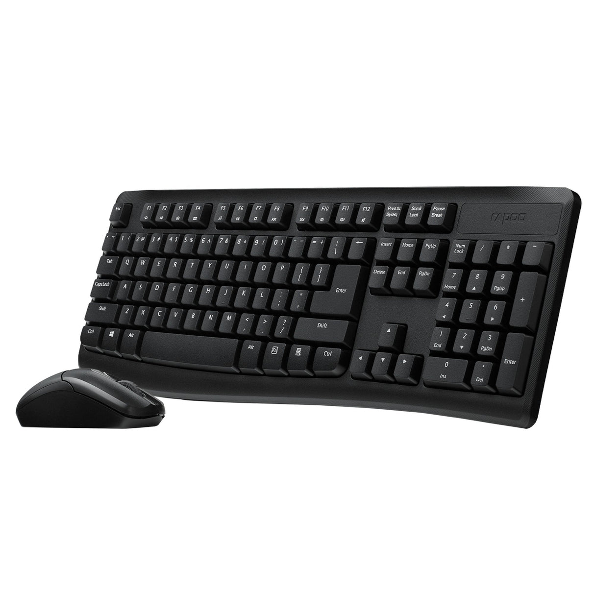 Rapoo X1800pro Teclado Ratón Incluido Rf Inalámbrico Qwerty Negro