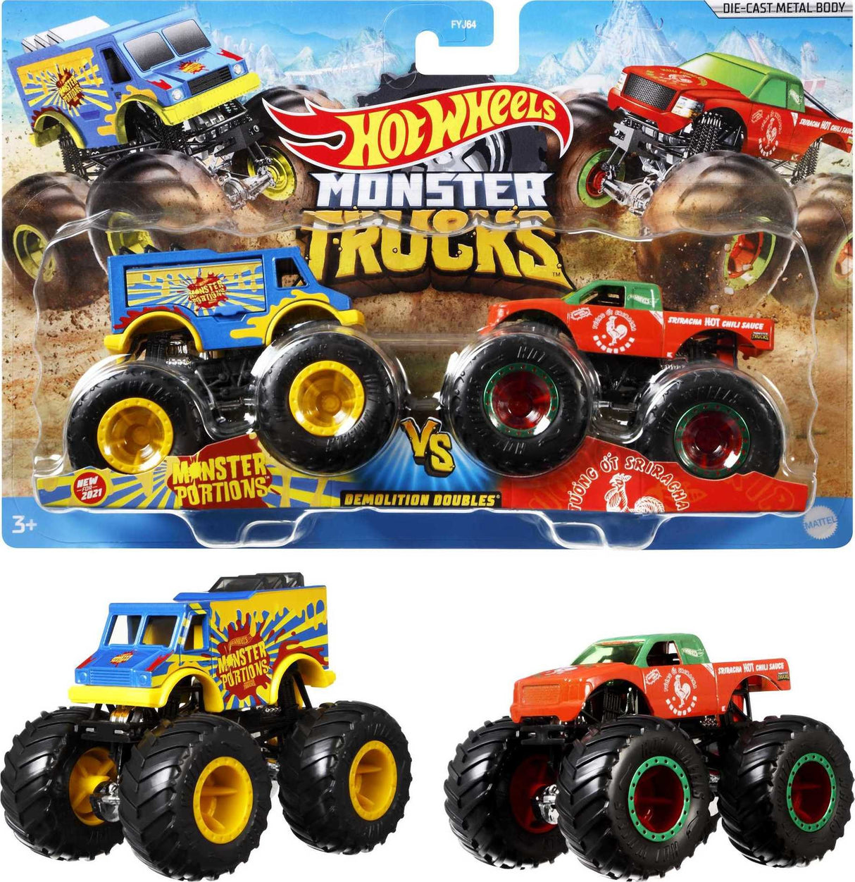 EAN 887961705430 - Hot Wheels Monster Trucks FYJ64 vehículo de juguete imagen 4