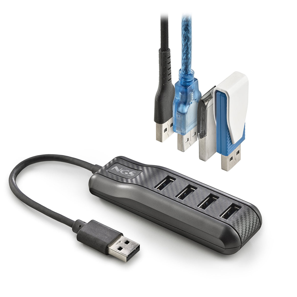 Hub Usb Ngs Port2.0 4xusb