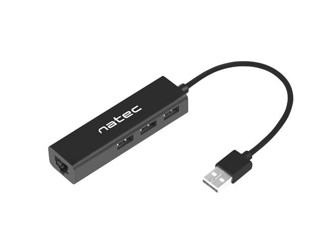 Natec Dragonfly Usb 2.0 A Rj45 Gigabit Con 3xusb 2.0