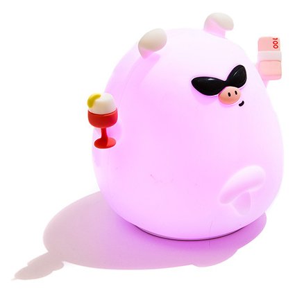 Muitomas Lámpara Led Silicone Pig A Batería Aaa