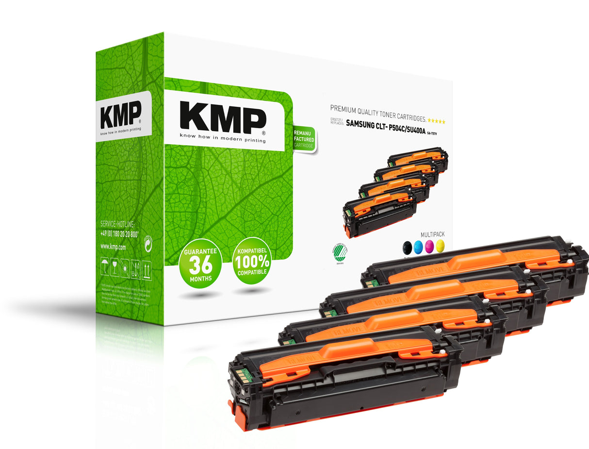 Kmp Toner Samsung Clt-P504c Els-Su400a Multipack C Y M B Compatible