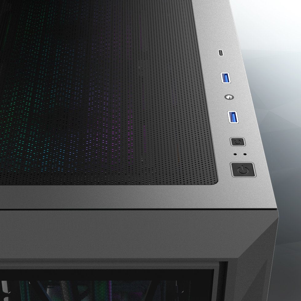 Raijintek Case M.Tower Ponos Ultra Tg4 Argb Fan*4 Type C Usb3.0