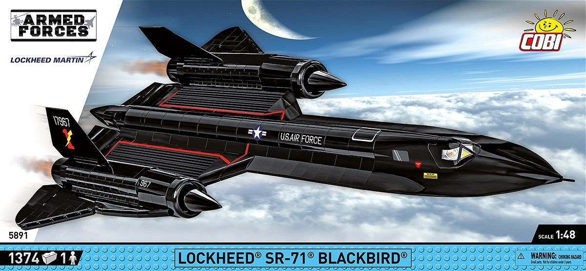 EAN 5902251058913 - COBI Lockheed SR-71 Blackbird imagen 4
