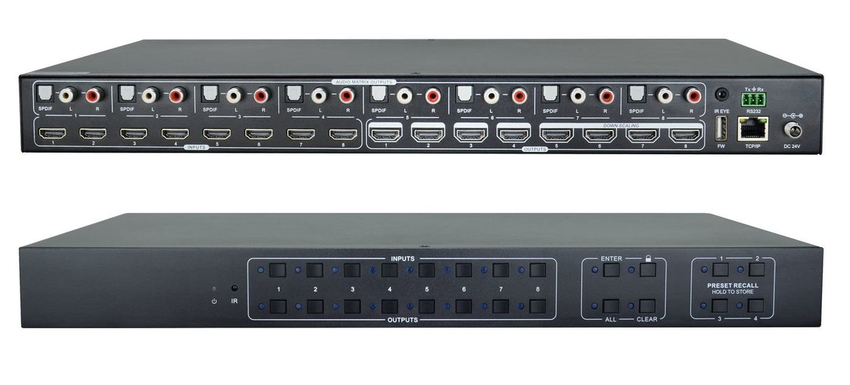 EAN 5704174885733 - Vivolink VLHDMIMAT8X8 matriz de conmutación Matriz de conmutación AV 24 W imagen 3