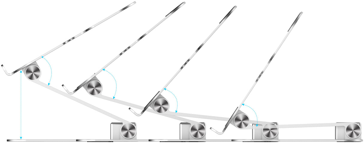 EAN 6940056123619 - Rapoo UCS-5001 Soporte para ordenador portátil Plata imagen 2
