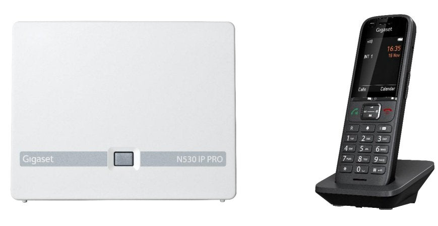 EAN 4255781907697 - Gigaset N530 IP PRO + S700H PRO Teléfono DECT Identificador de llamadas Antracita imagen 1