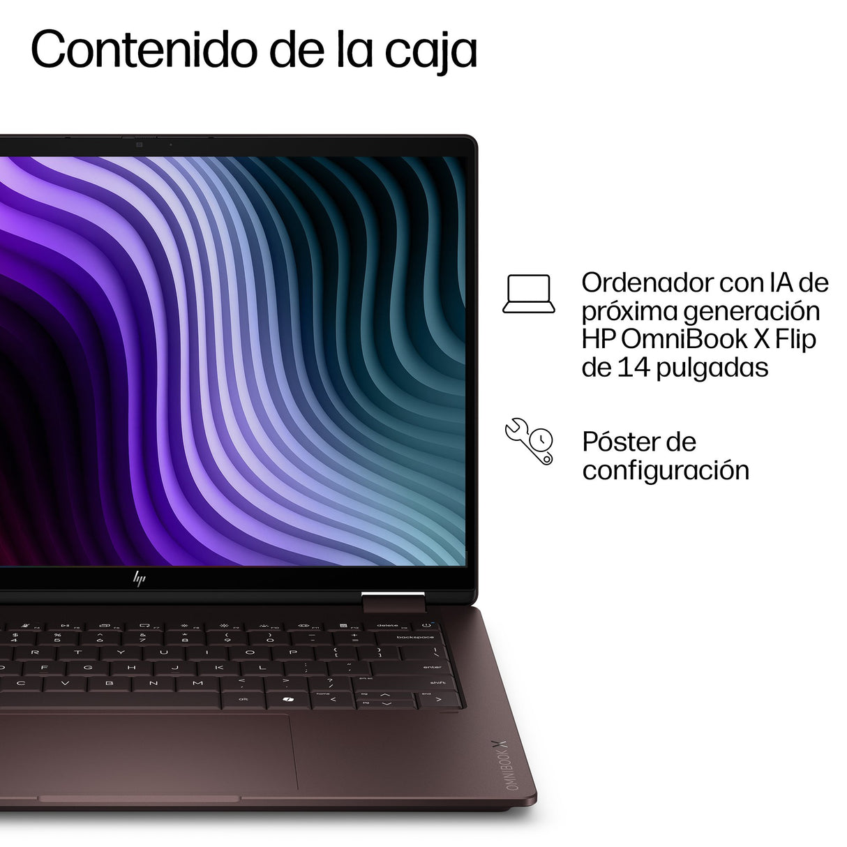 EAN 821844742655 - HP OmniBook X Flip 2-in-1 Laptop Next Gen AI 14-kc0005nsx Copilot+ PC AMD Ryzen AI 9 445 35,6 cm (14") Pan imagen 6