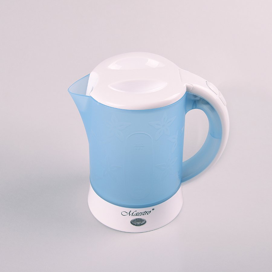 EAN 4820096550700 - Feel Maestro MR010 tetera eléctrica 0,6 L 600 W Azul, Blanco imagen 1