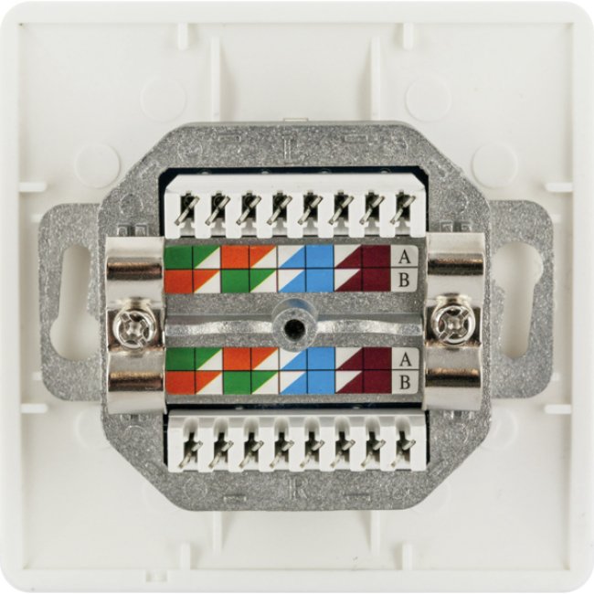 Enchufe De Red Schwaiger Stp Cat6, Up Blindado