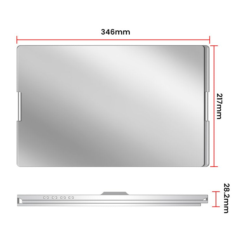 Extralink Smart Life 14" 2-Screen Monitor For Laptops 12" To 17.3" S688