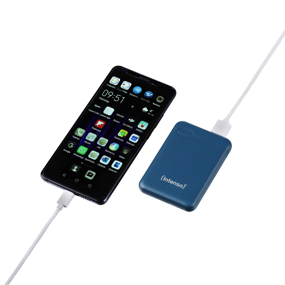 EAN 4034303028283 - Intenso XS5000 Polímero de litio 5000 mAh Color petróleo imagen 6