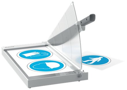 Leitz Precision Office A3 Guillotina De Papel - Recorta Hasta 15 Hojas - Formato A3 - Corte Acero Rectificado De Precision