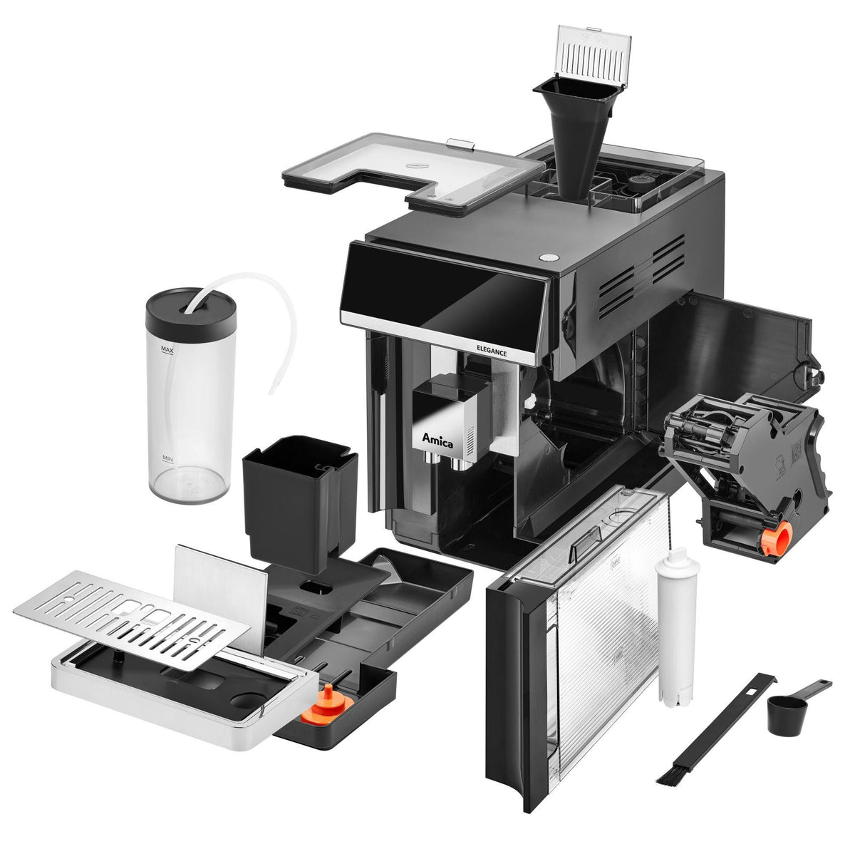 EAN 5906006954376 - Amica CM 7011 Elegance Totalmente automática Máquina espresso 1,8 L imagen 13
