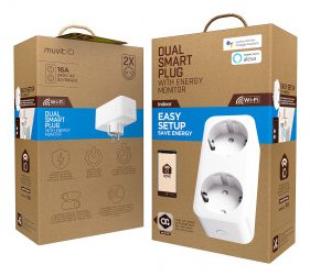 EAN 8426801163133 - Muvit MIOSMP009 enchufe inteligente Hogar Blanco imagen 10