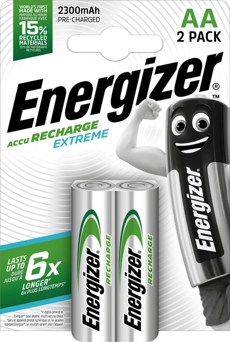 EAN 7638900416886 - Energizer Accu Recharge Extreme 2300 AA BP2 Batería recargable Níquel-metal hidruro (NiMH) imagen 1