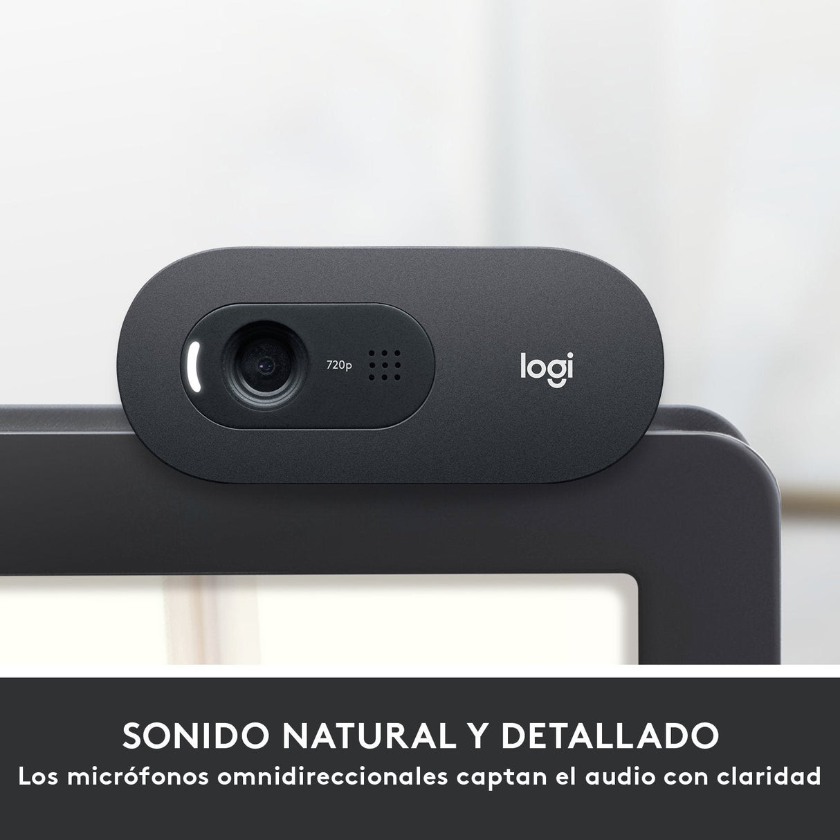 Logitech Webcam Hd C505 Negra 720p/30fps/Micro Largo Alcance/Usb-A 960-001364