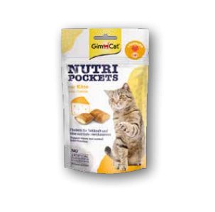 Gimcat Nutri Pockets With Cheese 60g