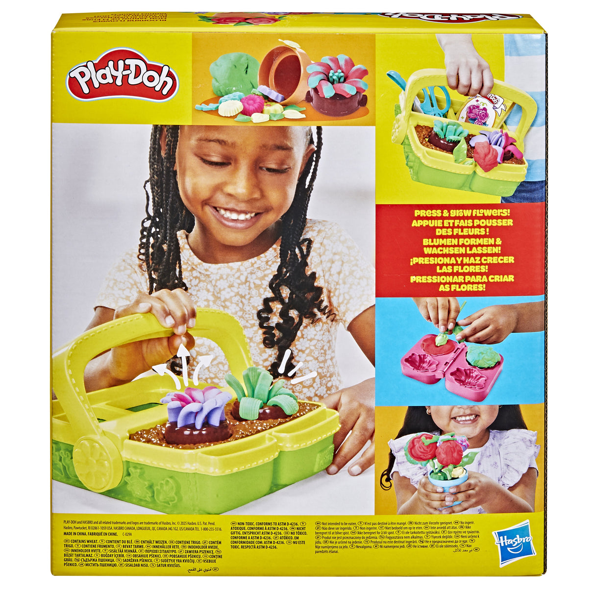Juego Hasbro Play Doh Blooming Flowers