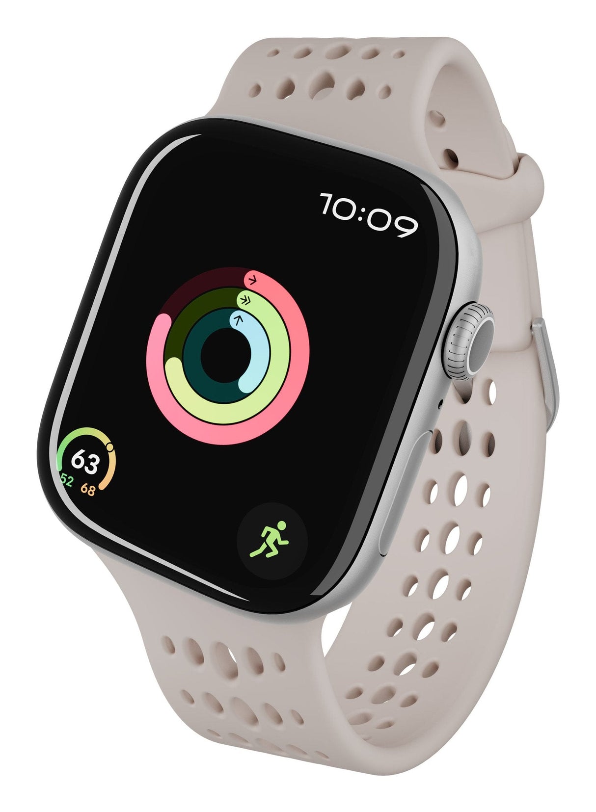 Decoded Silicone Ares O Strap For Apple Watch 40/42mm Clay
