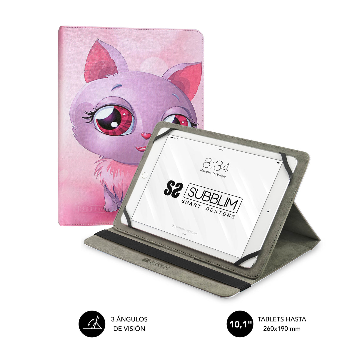 EAN 8436586740948 - SUBBLIM SUB-CUT-4TC002 funda para tablet 25,6 cm (10.1") Folio imagen 1