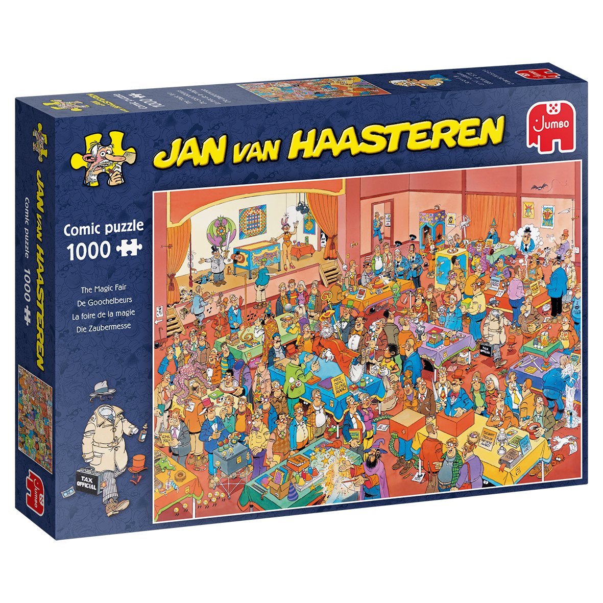 Jumbo Jan Van Haasteren Die Zauberer Messe 1000 Teile Puzzle (19072)