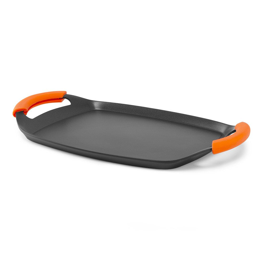Orbegozo Gdb 3600 Plancha Grill De Aluminio Fundido - Recubrimiento De Piedra Antiadherente - Asas De Goma Extraibles -