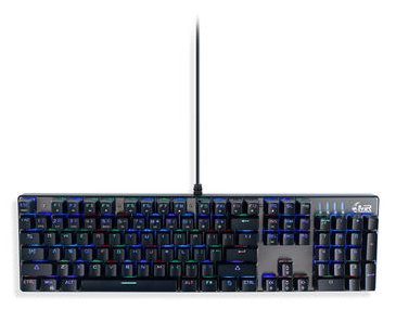 Teclado Para Juegos Mediarange 104 Teclas 14 Modos De Color Qwerty Reino Unido