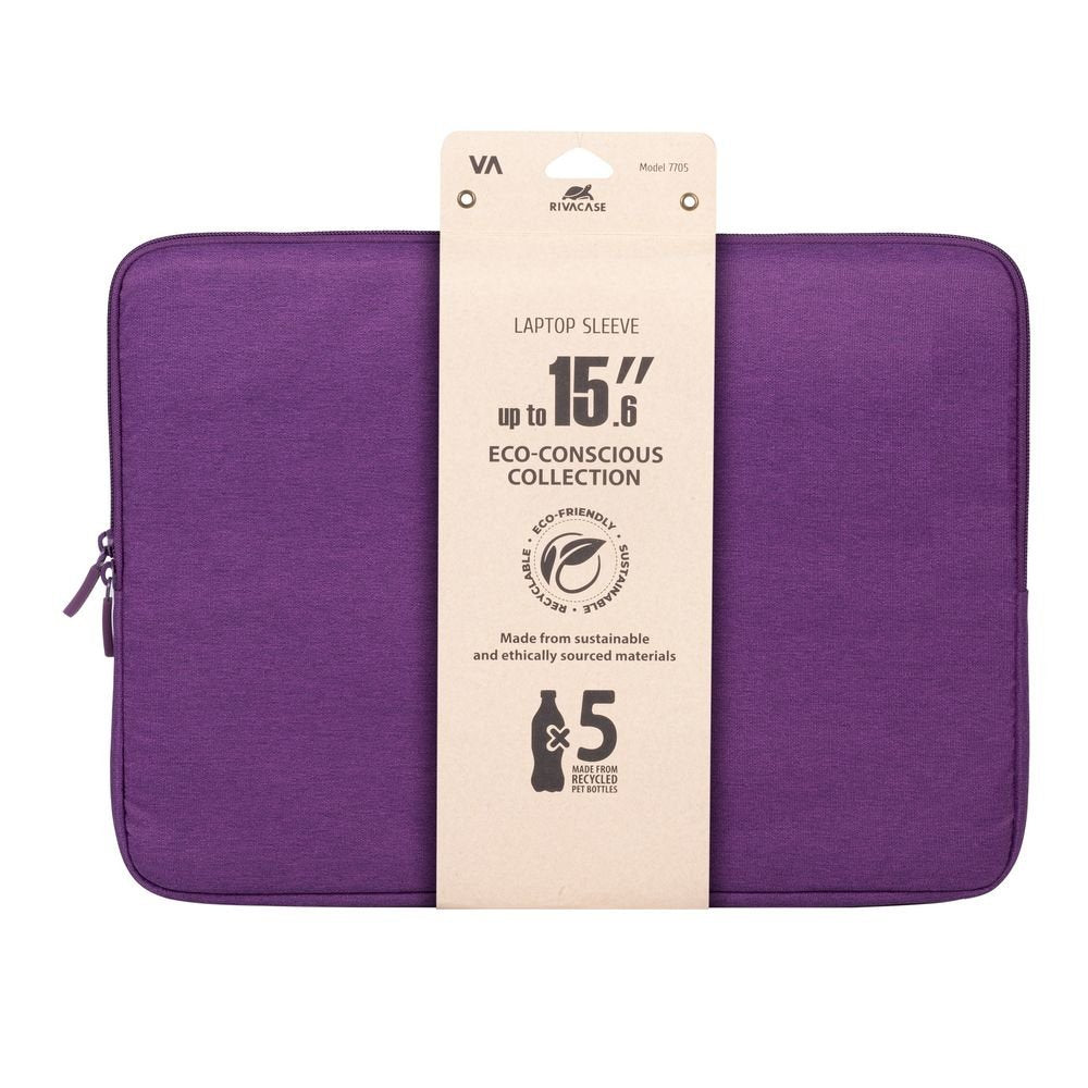 Funda Rivacase 7705 Suzuka Eco Para Portátil 15.6" Lila