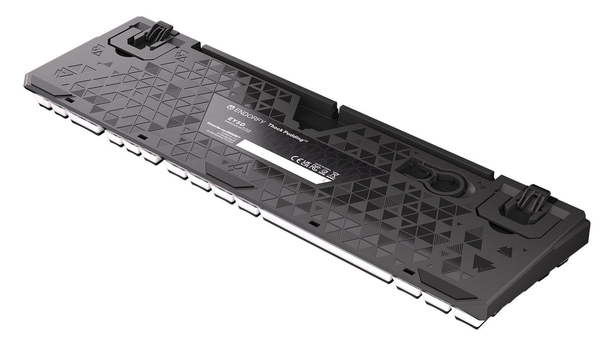 Teclado Alemán Endorfy Thock Usb Qwertz Negro