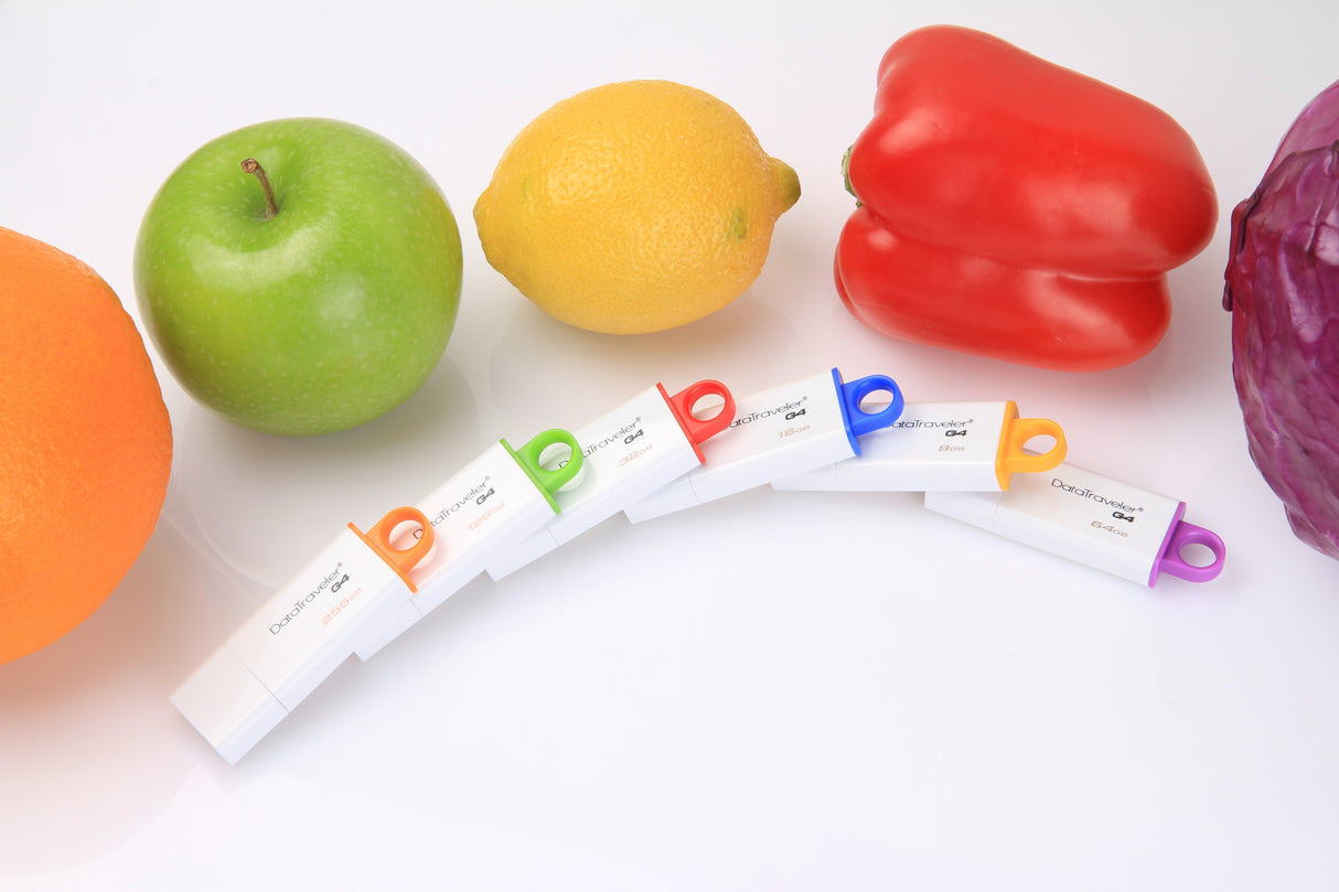 EAN 0740617220452 - Kingston Technology DataTraveler G4 unidad flash USB 16 GB USB tipo A 3.2 Gen 1 (3.1 Gen 1) Azul, Blanco imagen 17