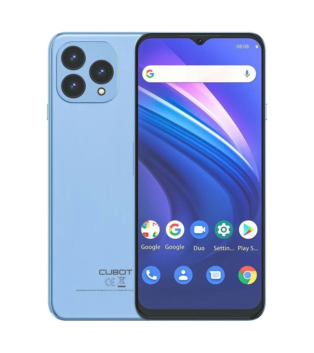 Smartphone Cubot P80 Azul 6.58" 256gb Rom 8gb Ram 48 + 2 + 0.3 Mpx 24 Mpx Dual Sim 5g