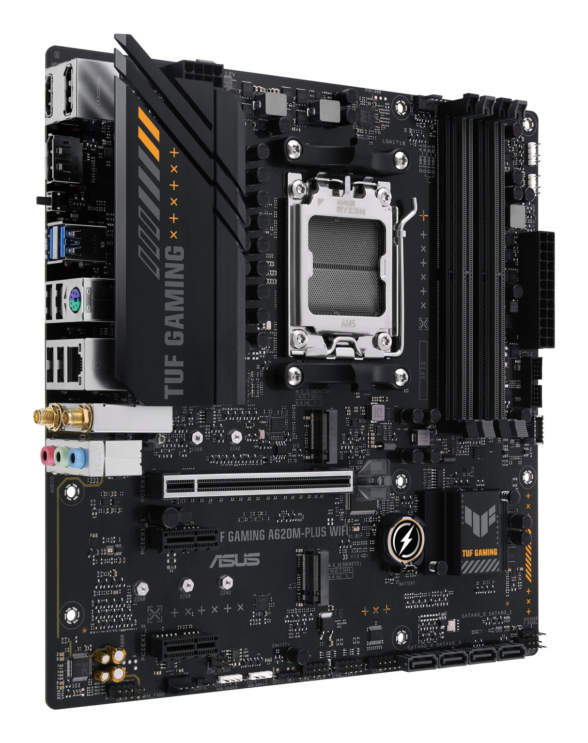 EAN 4711387164266 - ASUS TUF GAMING A620M-PLUS WIFI AMD A620 Zócalo AM5 micro ATX imagen 3