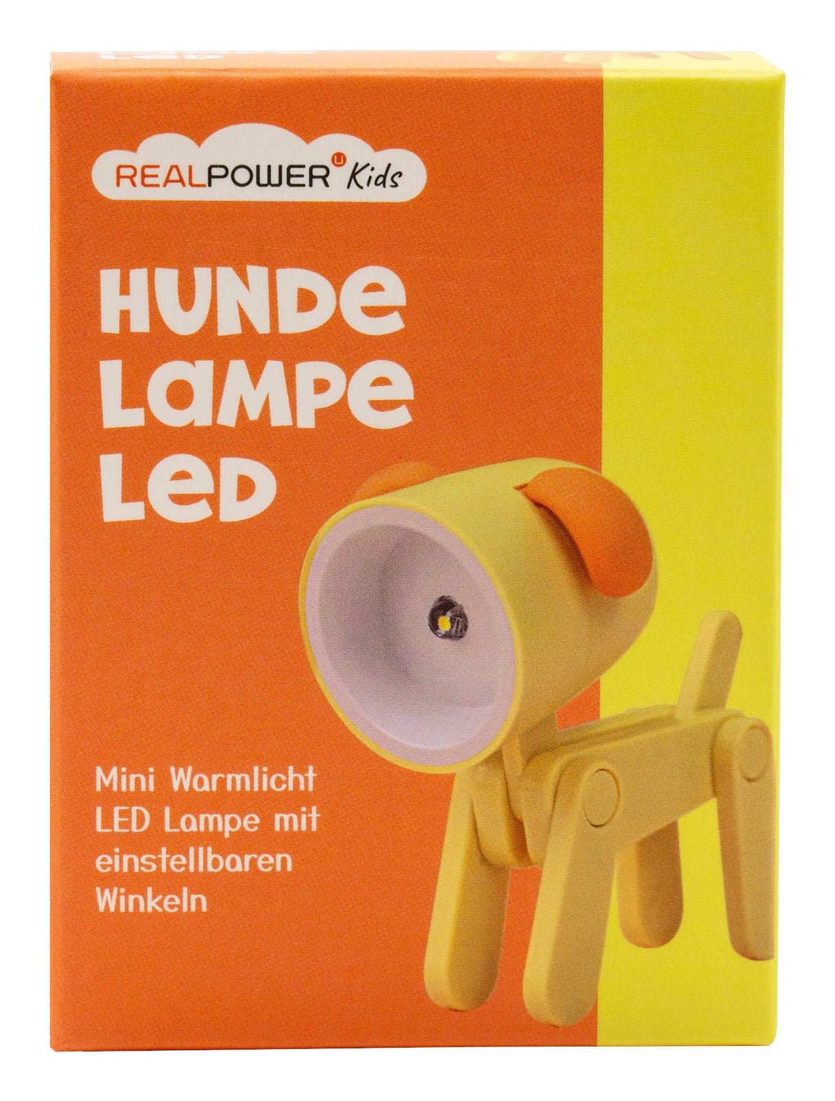 Lámpara De Mesa Realpower 486316 Led Naranja, Amarillo